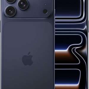 iPhone 17 Pro Max 512 GB: 17.42 cm (6.9″) Display with Promotion, A19 Pro Chip, Best Battery Life in Any iPhone Ever, Pro Fusion Camera System, Center Stage Front Camera; Deep Blue